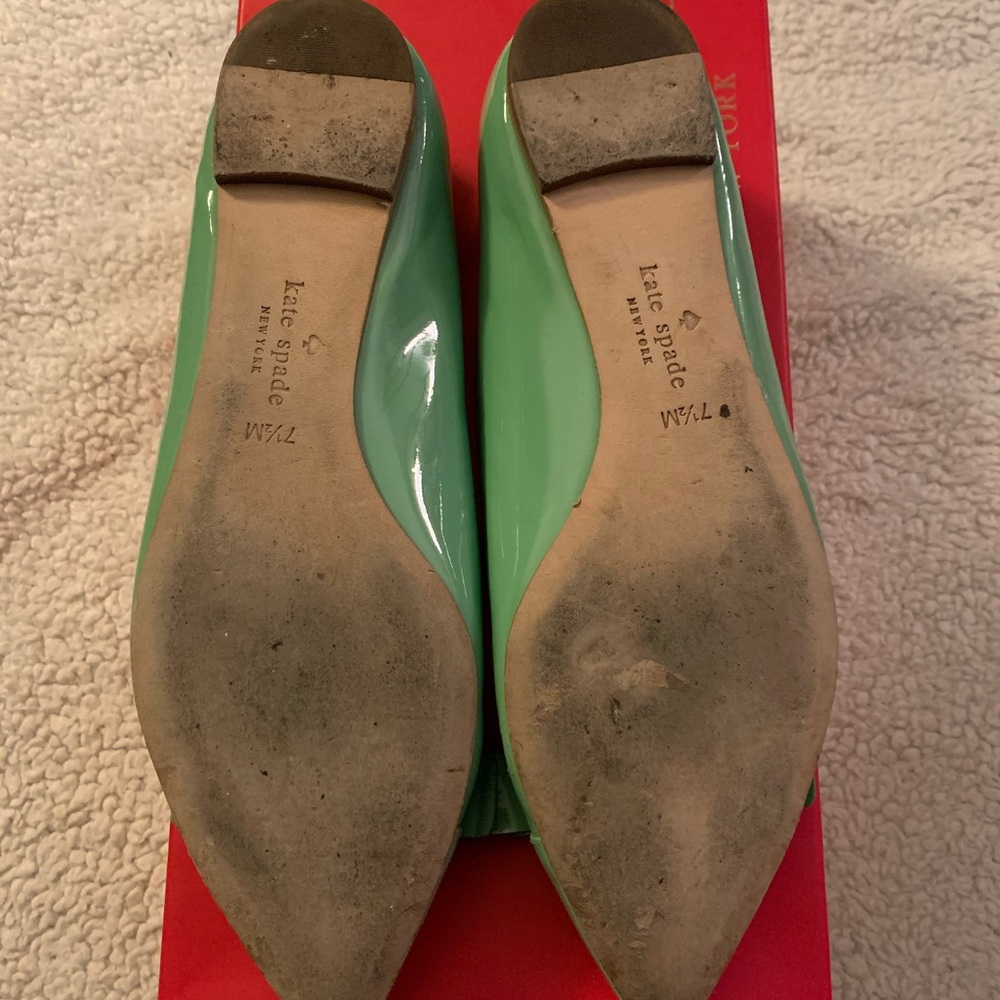 kate spade gabe bow flats - Picture 6 of 7